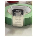 1 oz fine silver .999 boullion sunshine