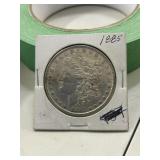 1885 MORGAN SILVER DOLLAR