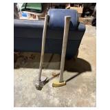 hoe and splitting maul