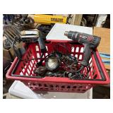 shopping basket, wagner paint sprayer, porter