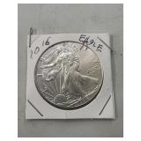 2016 SILVER EAGLE COIN