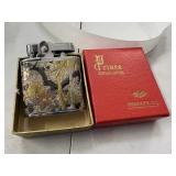 PRINCE super lighter,prince mfg floral pattern