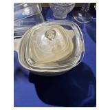 4 Blue Cornflower Corning Casseroles