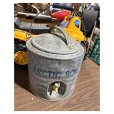 Artic Boy 2 Gallon galvanized water cooler