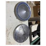 (2) Ford Hubcaps 10.5'