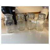 4 quart, easy seal BALL MASON  JARS   kitchen