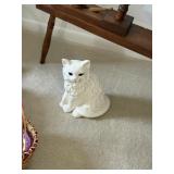 ceramic cat    bedroom 2