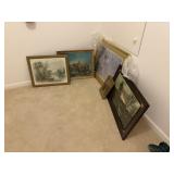 5 pieces of art decor   master bedroom closet