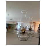 oil lamp   downstair office