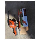 black n decker garden sheers, rechargable, originl