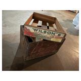 pepsi cola wood crate, WILSONS cherry tomatoe