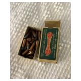 box of remington 22 long lubricated bullets