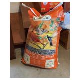 40 lb black oil sunflower seed,  garge