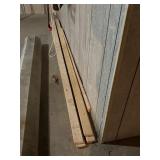 4.5 boards  1'x3'x8ft  garage