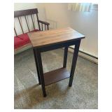 side table 20'x12'x33' tall   downstair office