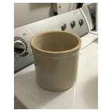 1 gallon crock  no cracks,  downstairs bath