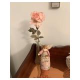 JIM SHORE angel with clear base  dining room