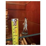 vintage tin lead painted soldier 2.25' tall