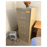 metal filing cabinet 4 drawers with keys,