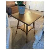 pub table split in top 2ft sq. x 29'tall