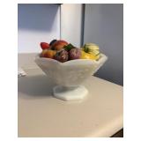 ANCHOUR HOCKING harvest grapevine bowl