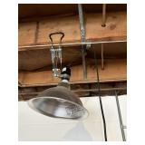 clamp on light electric    garage