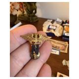 WORLD WAR I I , nurse insignia pin