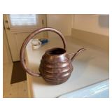 small bronze watering can, 9.25'x5.75' x12.25'