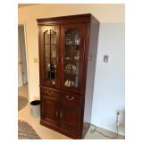 Pennsylvania House Lighted Display Hutch