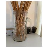 anchor hocking statue of liberty glass & matches