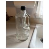 large LISTERINE glass bottle kitchen