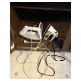 1 SUNBEAM & 1 GE iron   kitchen