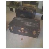 2 Army Footlocker Trunks