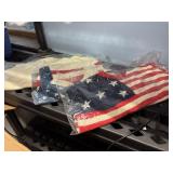 3 piece womens xsmall patriotic clothing, knitted