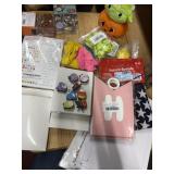 3 boxes of halloween croc charms, nursery game,