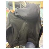 size small black hoodle