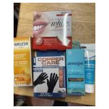 copper gloves, weleda oil, whitening ,