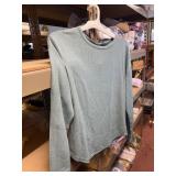 womens large long sleeve polyester spandex