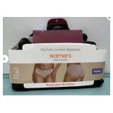 3 pair warners size small Hipster Underwear microf