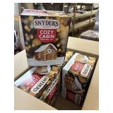 4 Snyder's Cozy Cabin Pretzel Kit exp 1/26