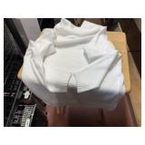 womens small turtle neck,long sleeve white sweater