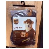 dog costume large UPS deliverer halloween