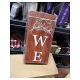 3 piece WELCOME front porch sign 45.25'T X 8'W