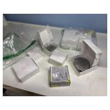 12 pc flower frog set different sizes,1.5'-2.5'