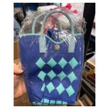 small purse with handles and strap