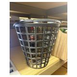 Black Golf ball Basket -would make nice egg basket