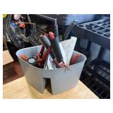 carrier and 5 garden shears,