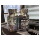 2 SEA MOSS & SHILAJIT  ashawanda, etc. 60ct@