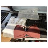 womens small, black tshirt, white tshirt, bikini