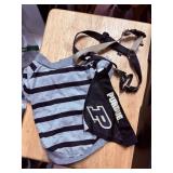 dog bone, small perdue college jersey and